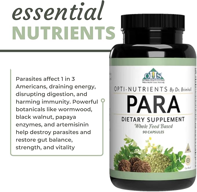 Optimal Health Systems Opti-para | Herbal GI & Microbial Balance Support Cleanse - Image 5