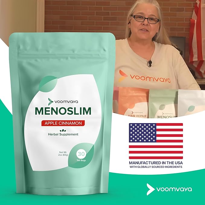 VoomVaya MenoSlim Tea – Menopause & Perimenopause Supplement - Image 7