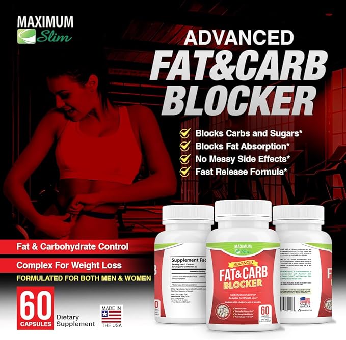 Maximum Slim Fat & Carb Blocker Pure Kidney Bean Extract - Image 4