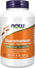NOW Foods Supplements, Glucomannan Pure Powder, Supports Regularity*, Healthy by NOW