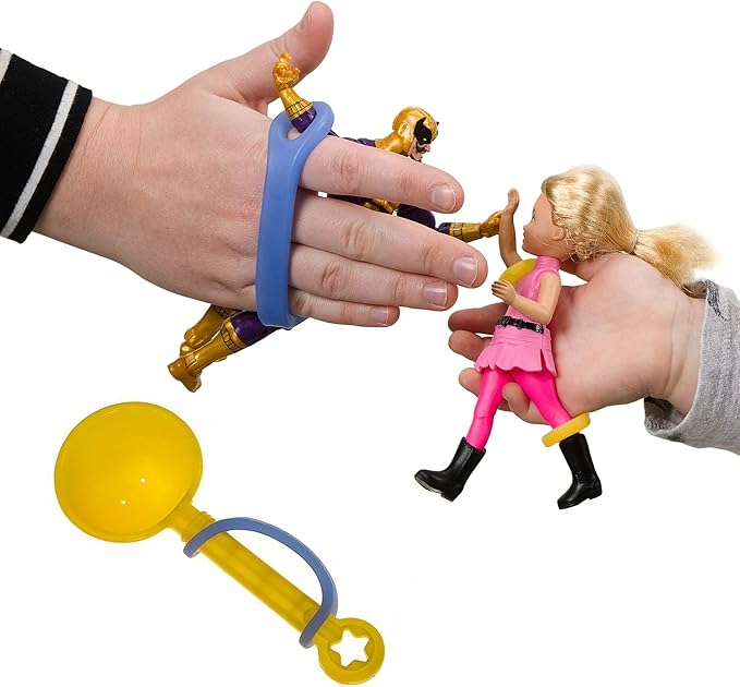 EazyHold Blue Silicone Universal Cuff, Assistive Hand Grip Holder - Image 3