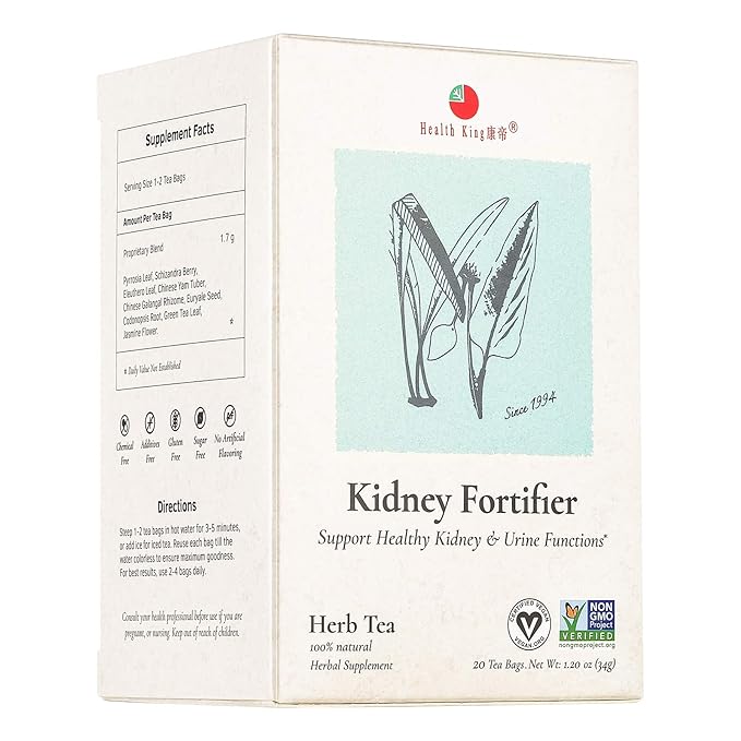 Health King Kidney Fortifier Herb Tea by HealthKing