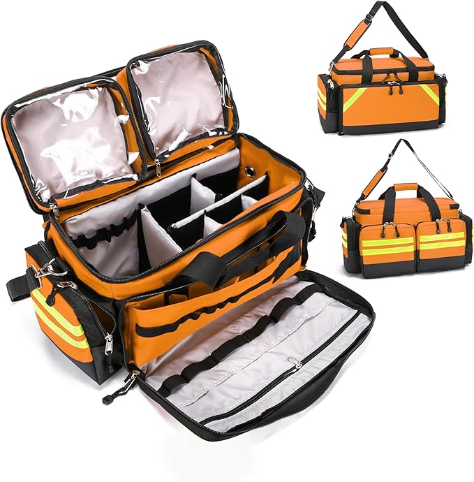 Empty Medical Bag First Aid Bag Home Health, First Aid Storage by Be-Better