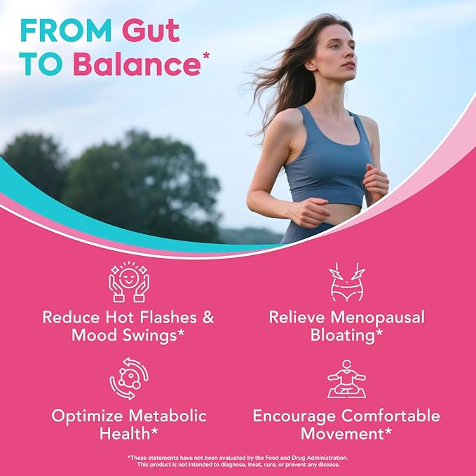 Menopause Probiotic Supplement for Women, 70 Billion CFU, - Image 4