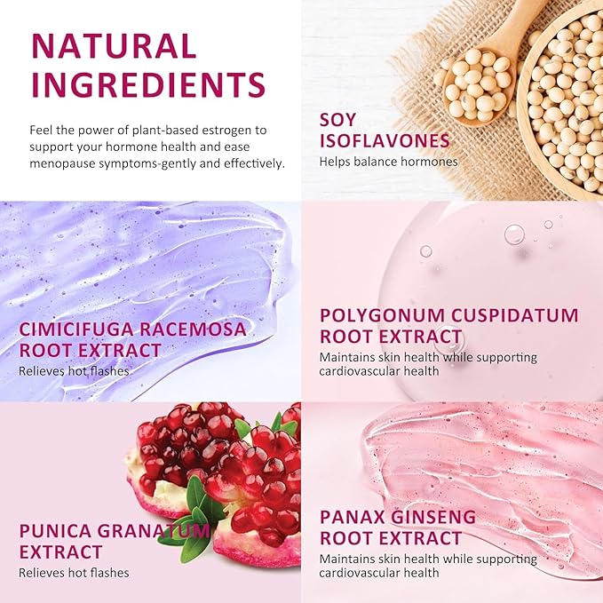 Vigority Estrogen Cream For Women, Natural Bioidentical Menopause Relief & - Image 3