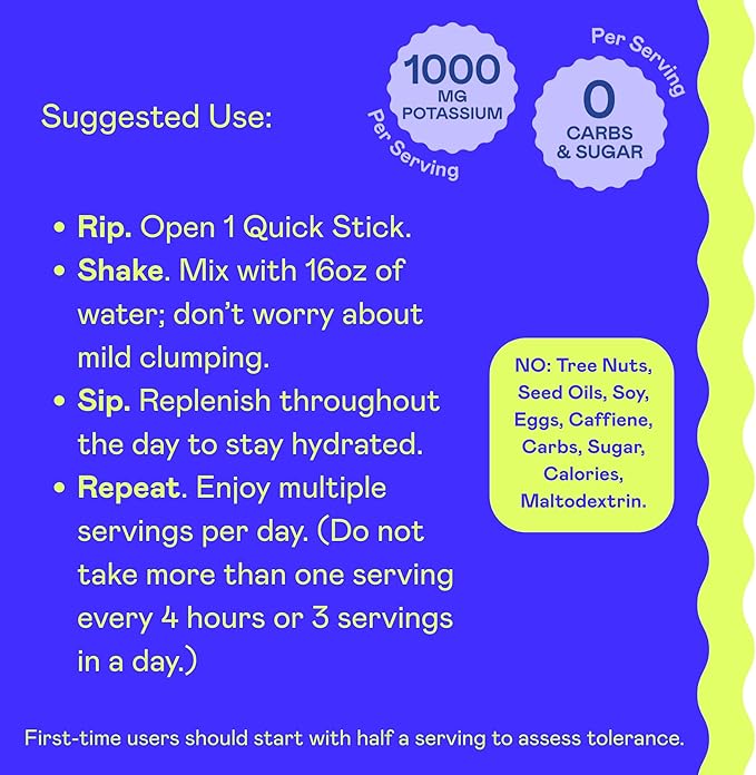 Hi-Lyte K1000 Electrolytes Powder Packets Orange, 30 Servings - Image 3