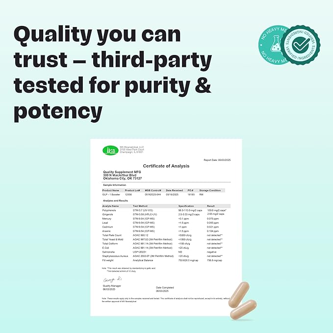 GLP-1 Metabolic Support Supplement – 4-in-1 Formula - Image 2