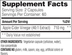 Enzymedica, Apple Cider Vinegar, Healthy Weight and Digestive Support - Image 2