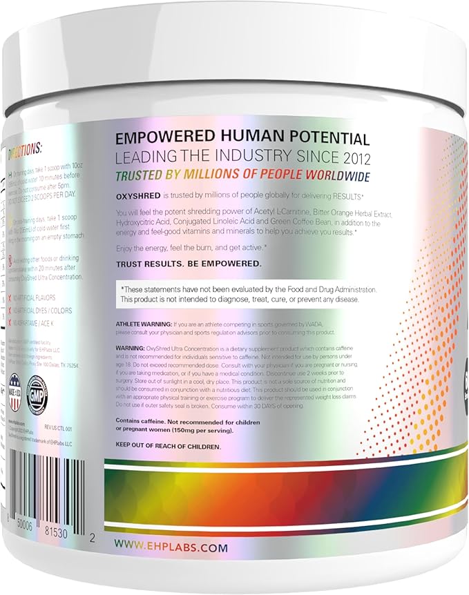 EHP Labs OxyShred Pre Workout Powder - Image 8