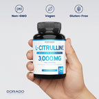 L Citrulline 3000mg Supplement Support L Arginine & Nitric Oxide Pills - Image 7