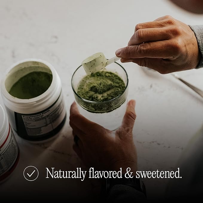 BARE PERFORMANCE NUTRITION, BPN Strong Greens Superfood Powder, Improved - Image 5