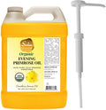 1 Gallon USDA Organic Pure Cold Pressed Evening Primrose Oil 12% GLA by SULUORGANICS