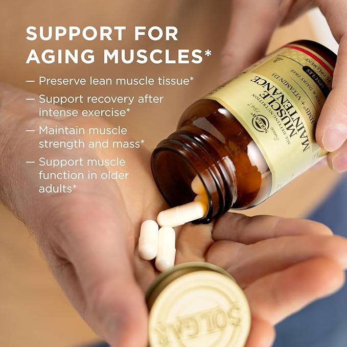 Solgar Muscle Maintenance Vitamin and Mineral Supplement, Support Muscle Mass - Image 4