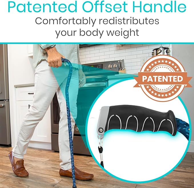 Vive Walking Cane for Women, Elderly - Image 4