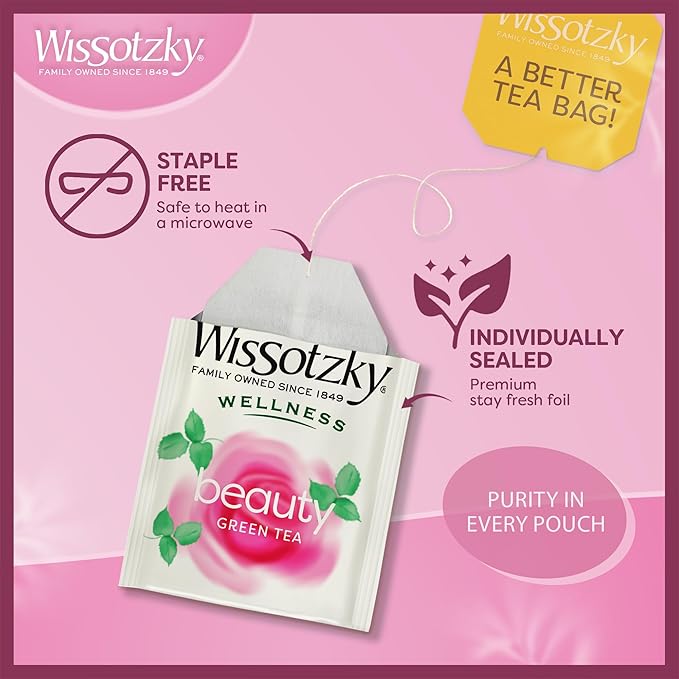 Wissotzky Wellness Beauty Green Tea, | - Image 5