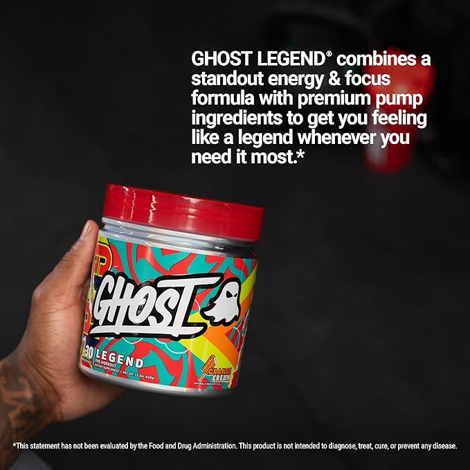 GHOST Legend Pre-Workout Powder, L-Citrulline, & Beta Alanine - Image 5
