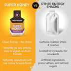 You Again Super Honey Chocolate Packets | Workout Clean Energy Gel Packs | - Image 3