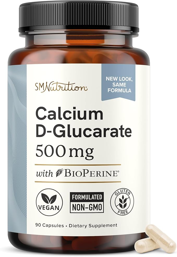 Calcium D-Glucarate | 500MG | CDG by SMNutrition