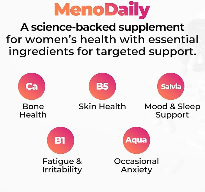 Happy Mammoth Meno Daily Menopause Vitamins & Supplements - Image 4