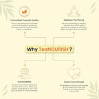 TeaNOURISH Turmeric Masala Herbal Tea | CAFFEINE-FREE | 100% NATURAL | Immunity - Image 5