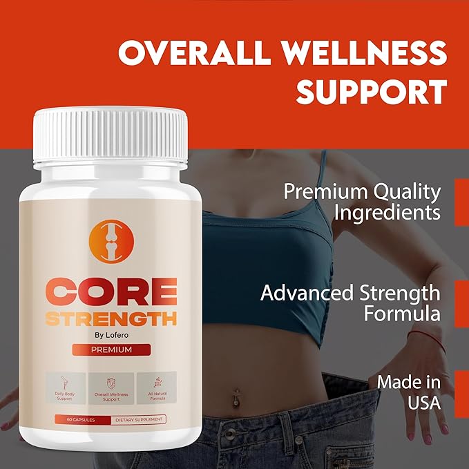 Core Strength Capsules, CoreStrength Premium Supplement Joint Vitamins Support - Image 3