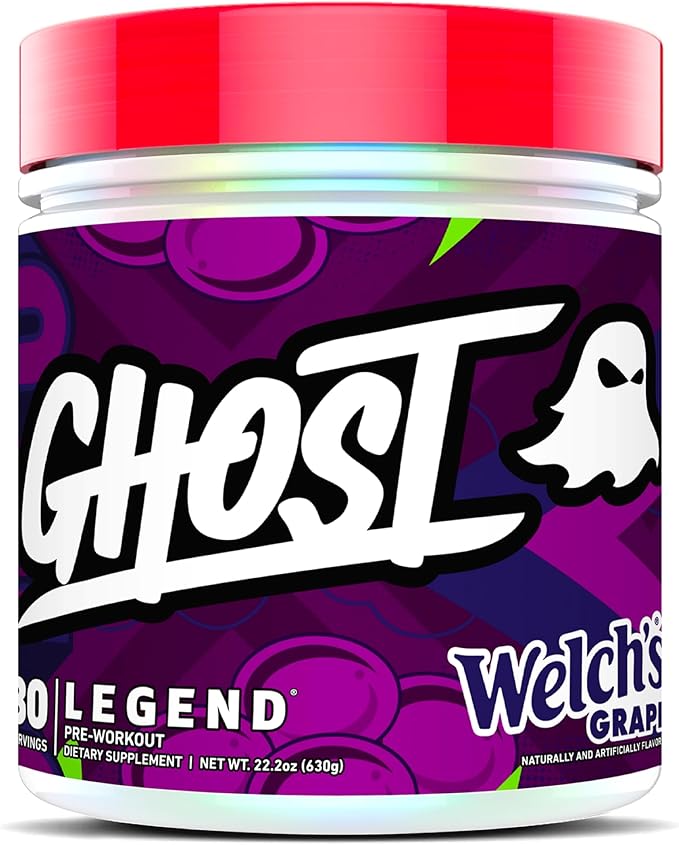 GHOST Legend Pre-Workout Powder, Welch's Grape by GHOST