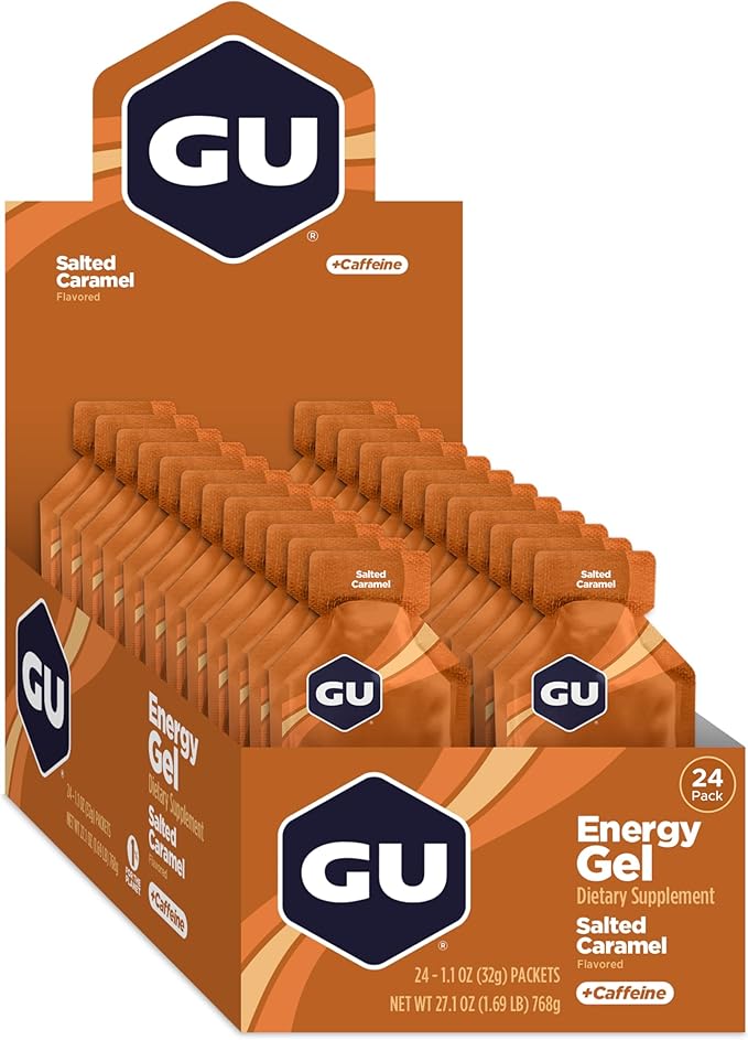 GU Energy Original Sports Nutrition Energy Gel, Salted Caramel - Image 2