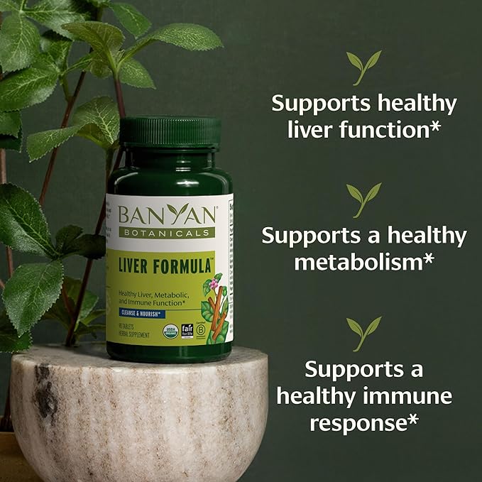 Banyan Botanicals Organic Liver Formula – Detox & Gallbladder Support – Cooling - Image 2