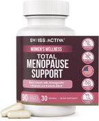 Swiss Activa+ Labs Total Menopause Support – Hormone Balance, Hot Flash Relief by SwissActiva