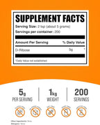 BulkSupplements.com D-Ribose Powder - Image 2
