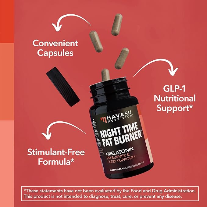 Night Time Fat Burner Capsules for Men and Women - Image 7