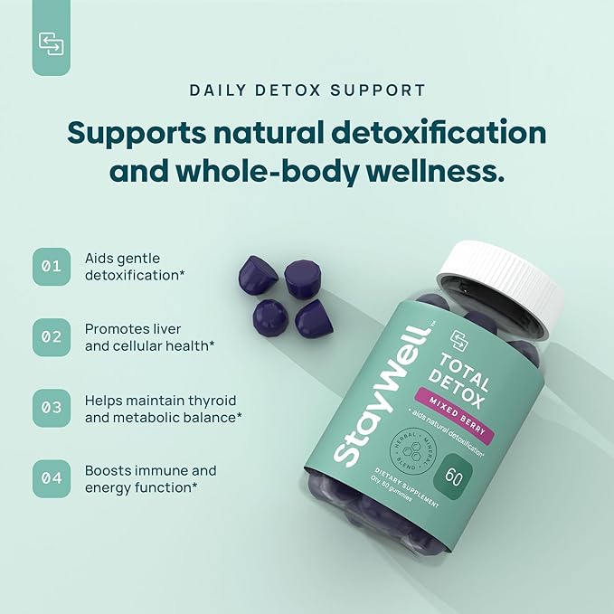 Total Detox, Heavy Metal Detox for Adults- Zeolite, Milk Thistle, Shilajit & - Image 3