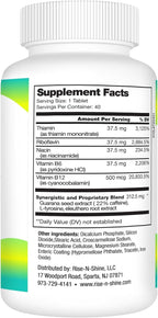 Rise-N-Shine A.M. Energy Supplement Time Release Caffeine - Image 3