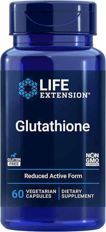 Life Extension Glutathione 500 mg – Glutathione Capsules, Antioxidant Supplement by LifeExtension