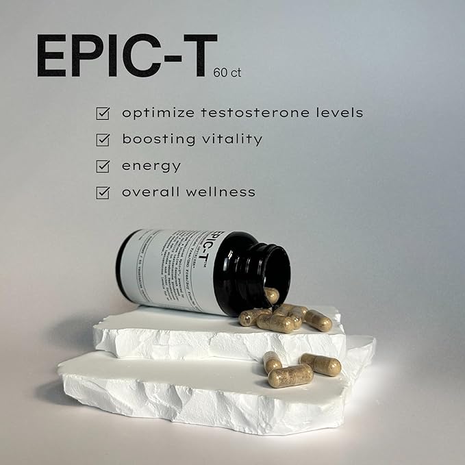 EPIC-T Support Formula – 60 Servings | Vegan, Gluten-Free, Soy-Free Supplement - Image 2