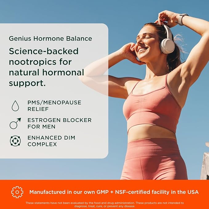 Genius Estrogen Balance, Dim Supplement - Image 3