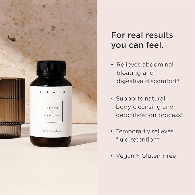 JSHealth Vitamins Detox and Debloat Liver Health Formula | Liver Detox Pills | - Image 2