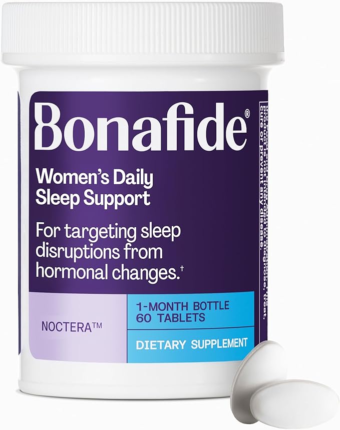 Women’s Daily Sleep Support for Stay-Asleep Relief – Bonafide Noctera – by Bonafide