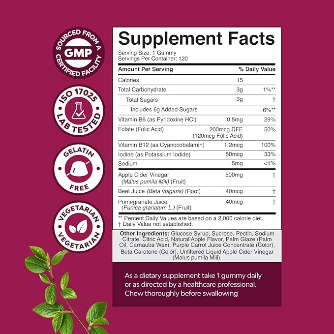 ACV Apple Cider Vinegar Gummies - Image 3
