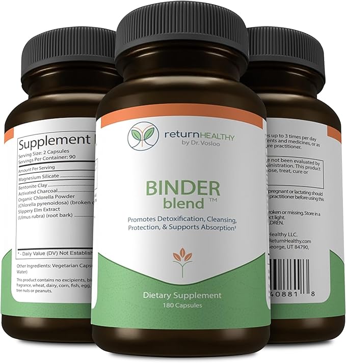 Binder Blend - Toxin Binder Supplement, Detox Capsules - Image 7