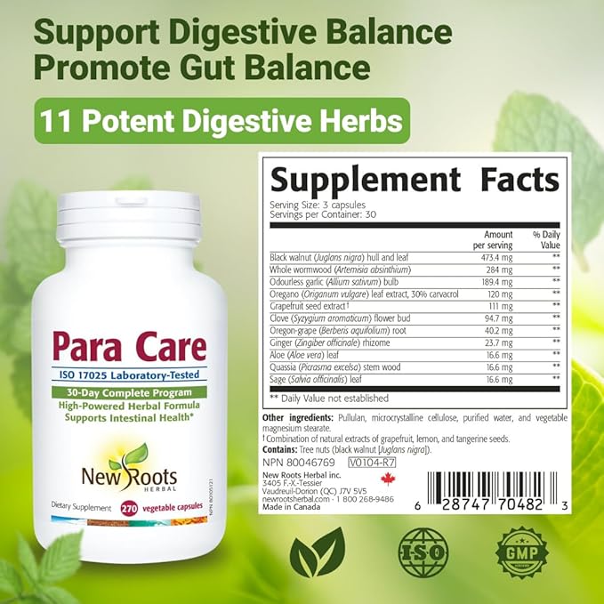NEW ROOTS HERBAL para Care – 30-Day Herbal Gut Cleanse Program, Plant-Based - Image 7