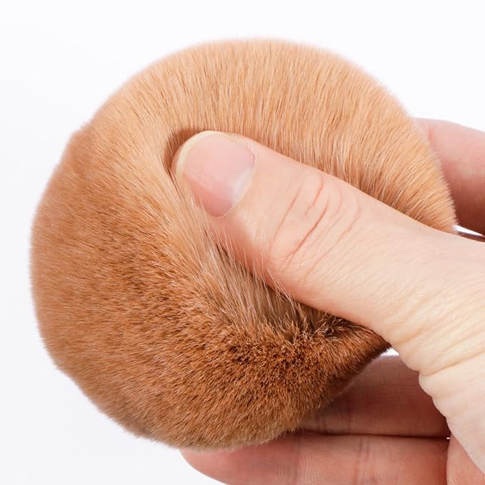 UNIMEIX 3 Inch Sunscreen Applicator Self Tanner Brush Body Makeup Brush Kabuki - Image 3