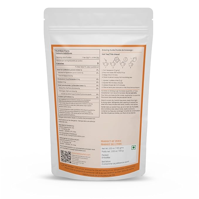 TeaNOURISH Desi Kadha | Immunity Booster Herbal Tea | Indian Superfoods Turmeric - Image 2