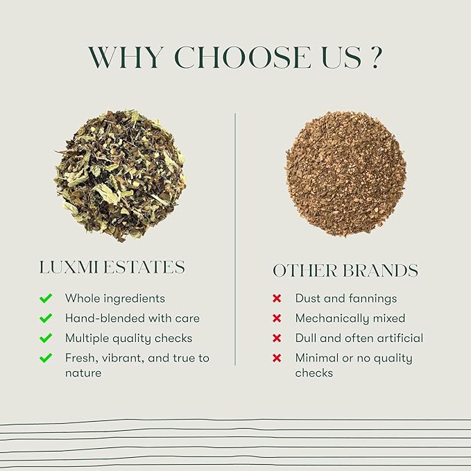 Luxmi Estates, Organic Tulsi Tea, 50 Tea Bags, Caffeine Free, Non-GM and Organic - Image 5