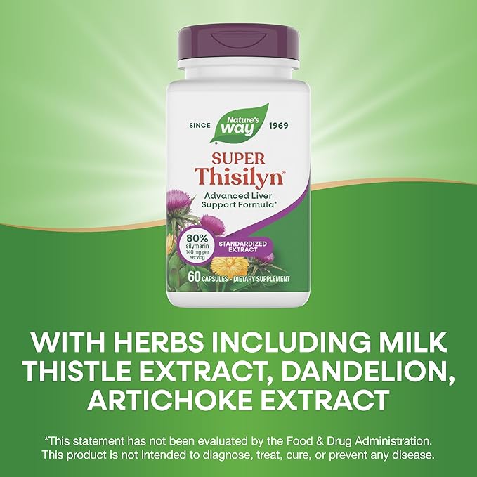 Nature's Way Super Thisilyn Advanced Liver Support Formula*, Liver Function - Image 4