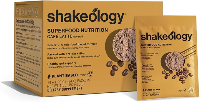 BODi Shakeology 0g Added Sugar Plant Based Protein Powder Blend, Gluten-Free by BODi