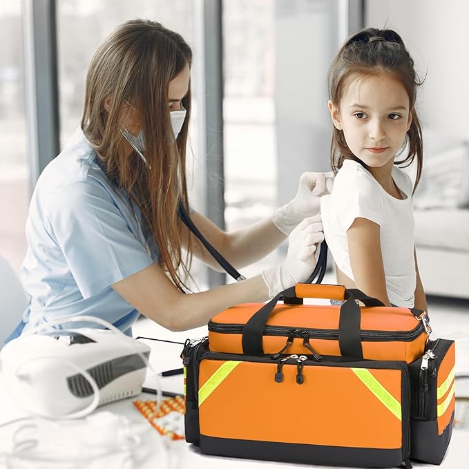 Empty Medical Bag First Aid Bag Home Health, First Aid Storage - Image 9