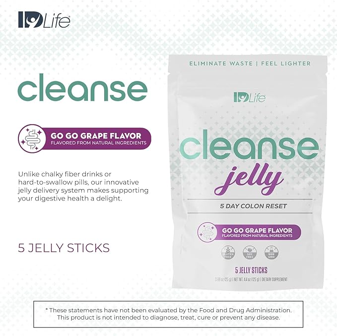 IDLife - Cleanse Jelly - Prune & Apple Juice Prebiotic Fiber - Image 3