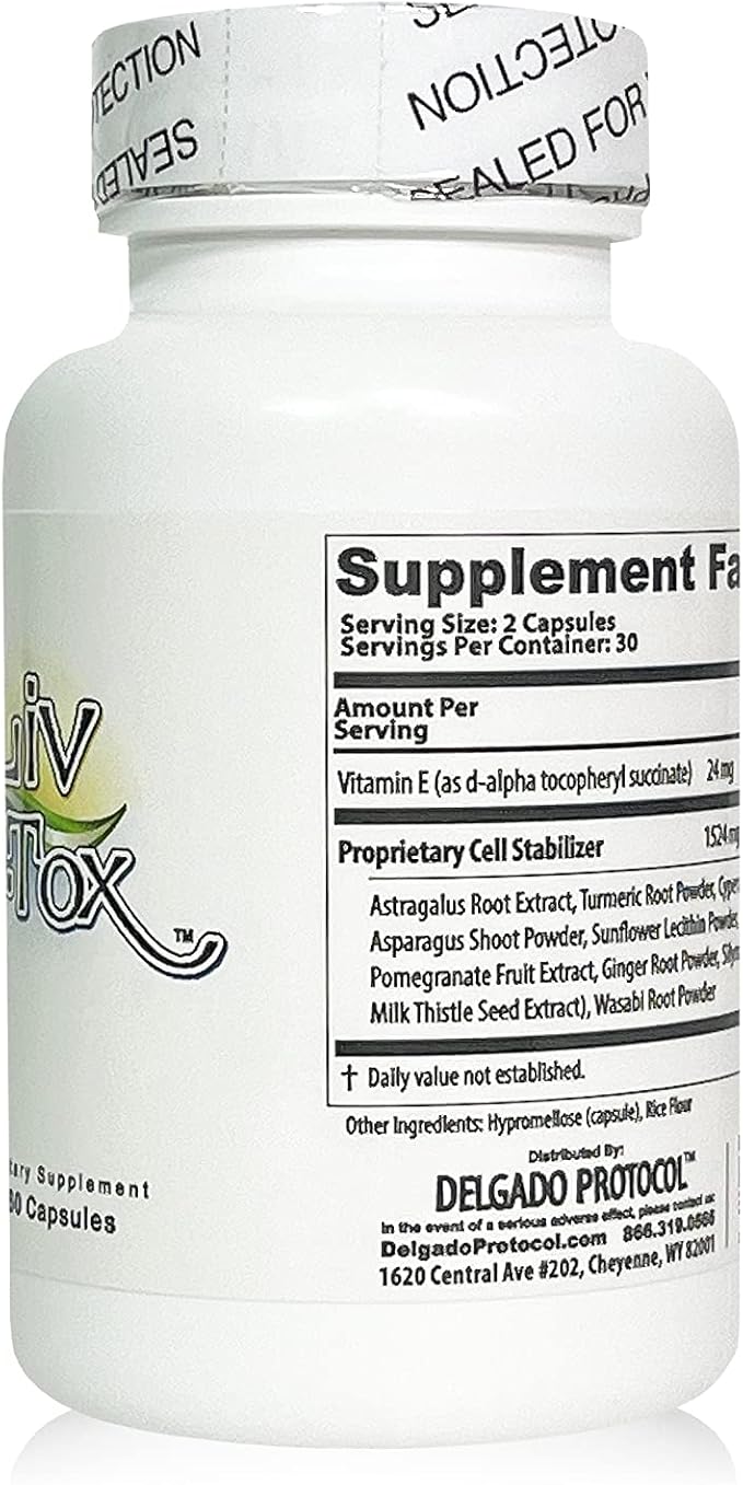 Liv D-Tox - 60 Capsules - Liver Detox and Cleanse Support Health Supplement - Image 9