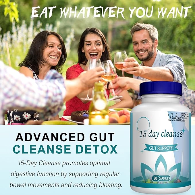 15 Day Cleanse, Gut and Colon Support, Advanced 15 Day Gut Cleanse Detox - Image 4